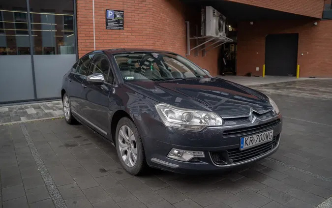 citroen c5 kraków Citroen C5 cena 22000 przebieg: 258886, rok produkcji 2009 z Kraków